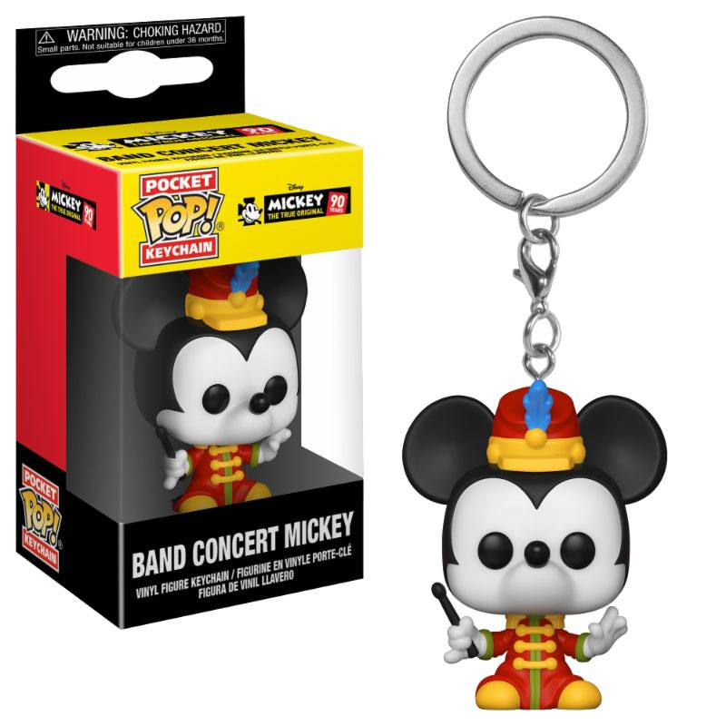 Porte-clés Pop - Band Concert Mickey