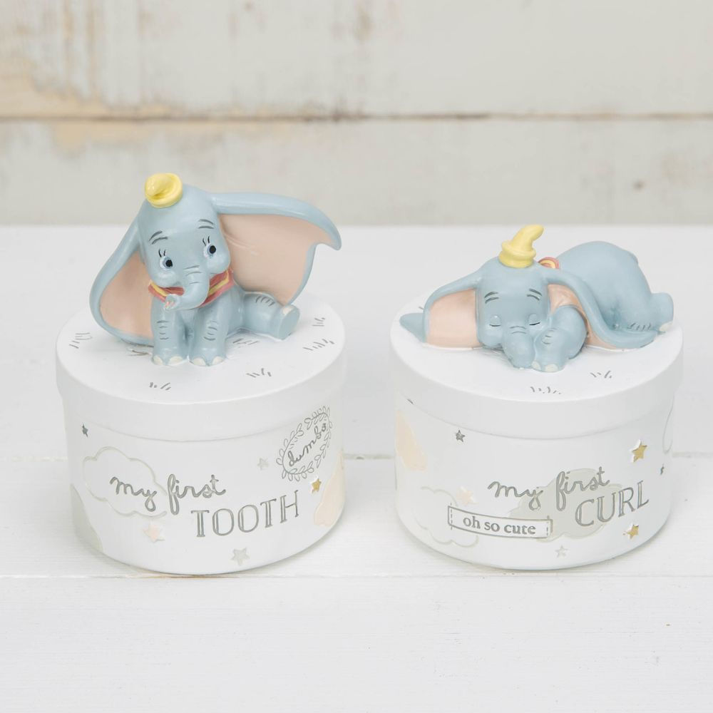Set de 2 boîtes à souvenirs - Dumbo