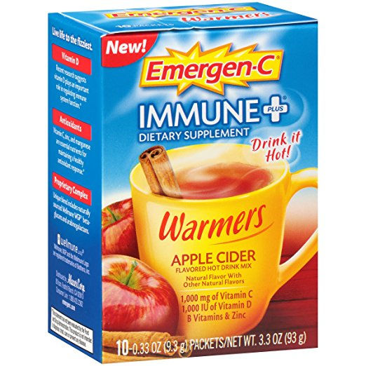 Thumbnail: Emergen-C Immune+ Warmers Dietary Supplement