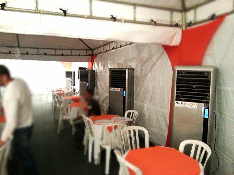 Resfriador Evaporativo 50 m2 (cada)