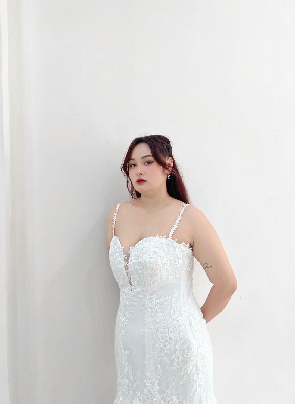 Thumbnail: Alytheia Sweetheart Grey Glitter Lines Aline