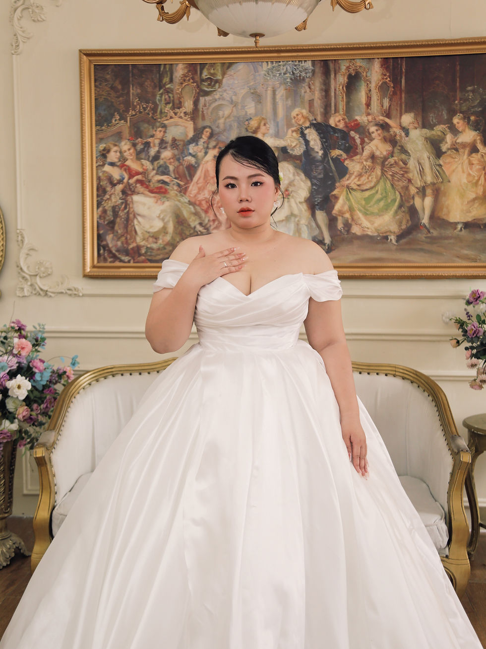 Thumbnail: Elfaria – Sculpted Organza Ballgown