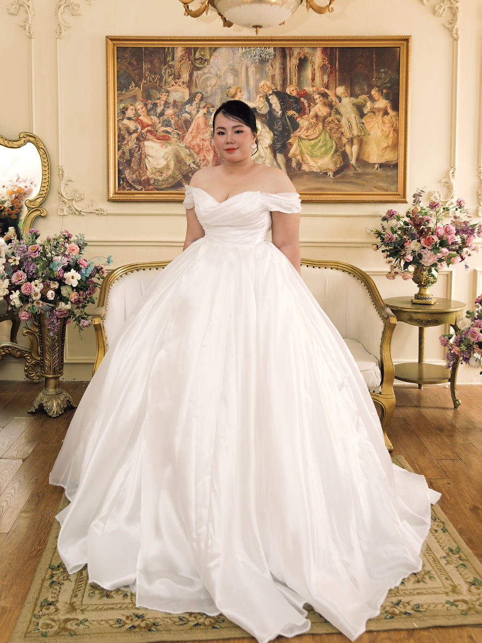 Thumbnail: Elfaria – Sculpted Organza Ballgown