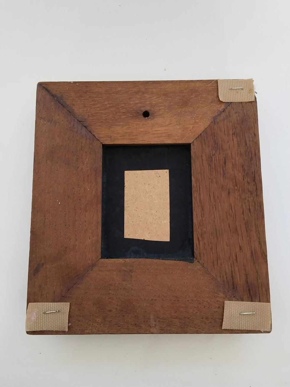 Thumbnail: Handgemalte botanische Miniaturmalerei im Vintage-Stil auf Holz