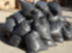 Bin bags full of rubbish