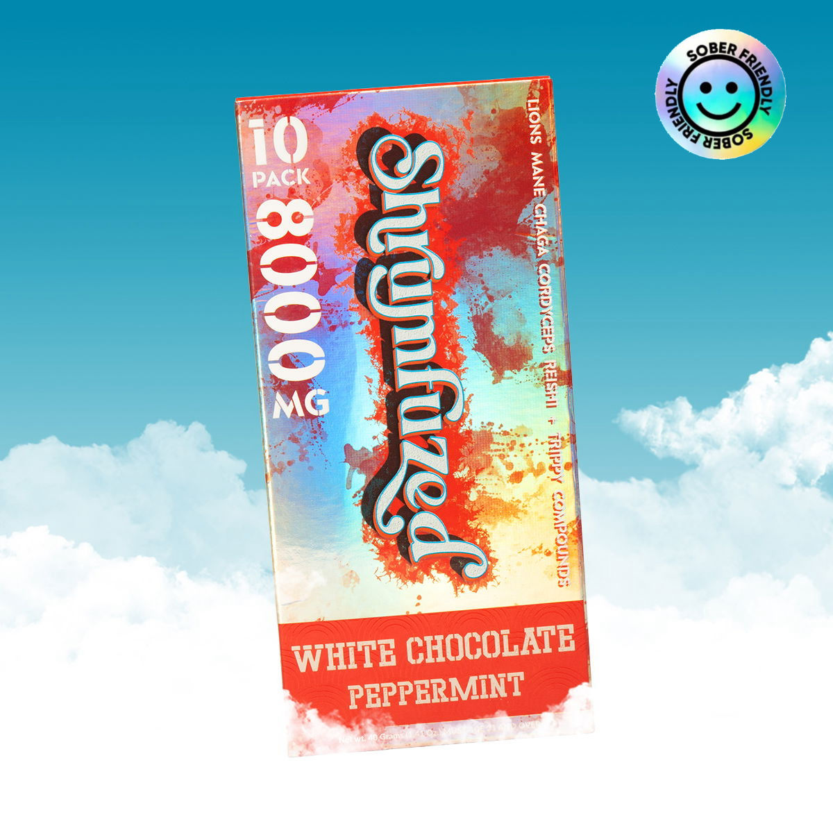 Shrumfuzed White Chocolate Peppermint 10ct