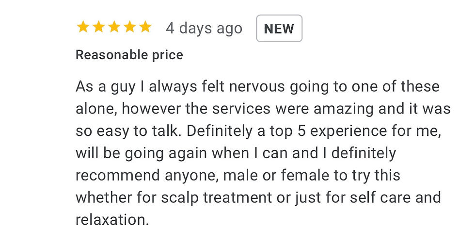 review from a guy