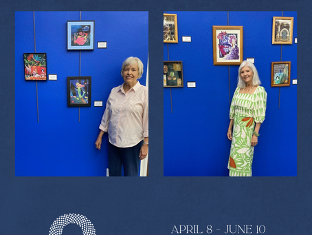 Art in Public Places: Gail Wells and Sharon Falk at Poinciana Library