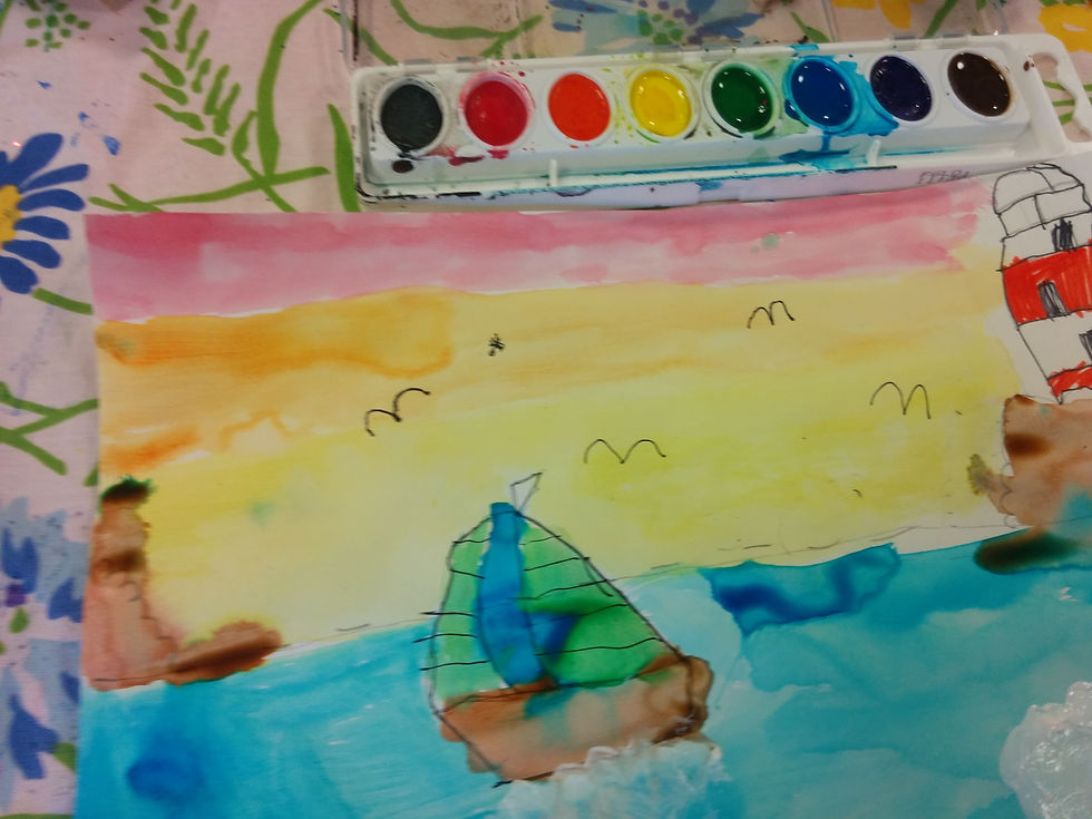 Seascape Painting
