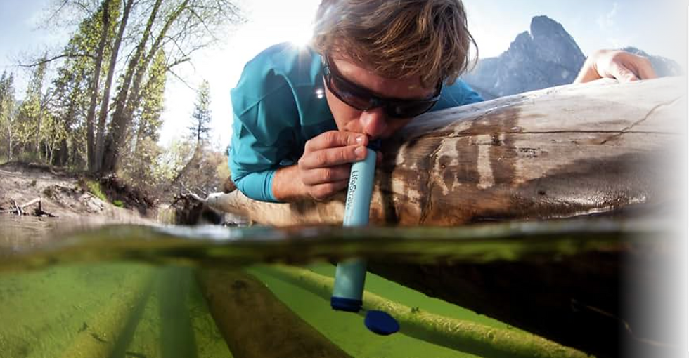 LifeStraw Personal Water Filter for Hiking, Camping, Travel, and Emergency Preparedness