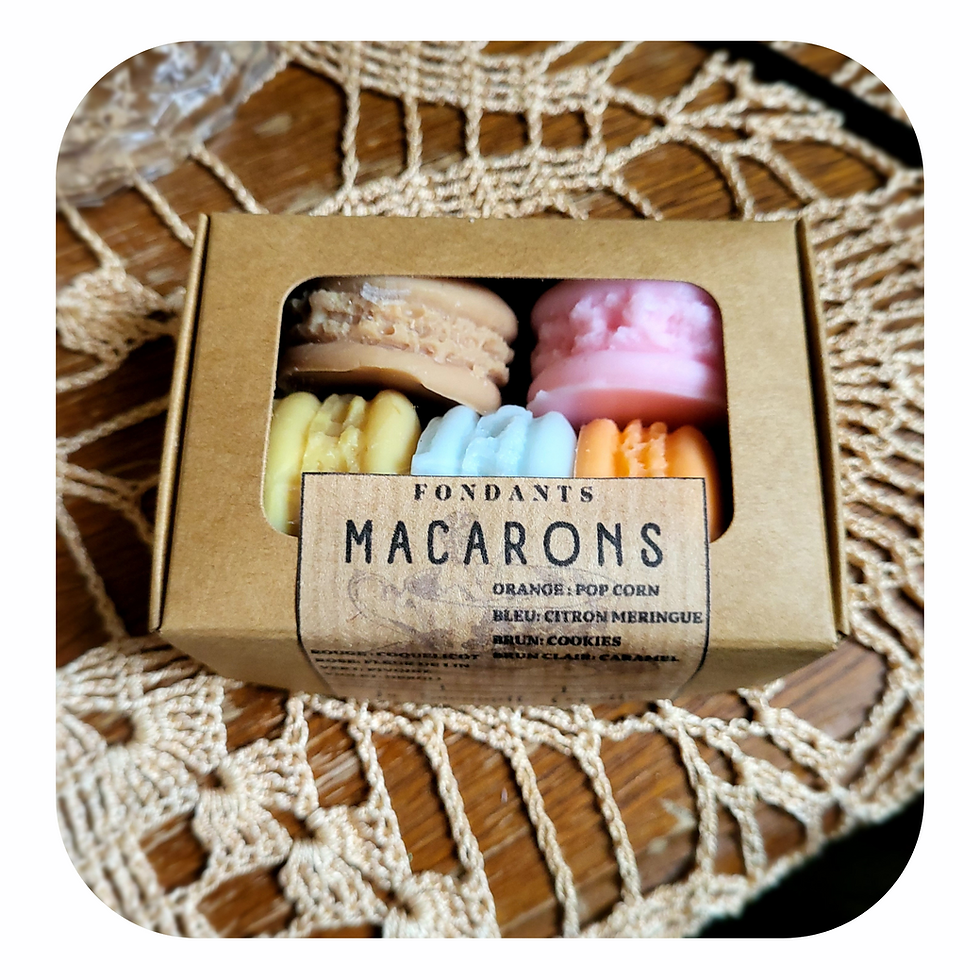 Macarons Fondants đ§