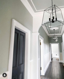 Painted Hallway