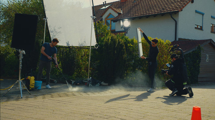 Cleaning Scene for a Company