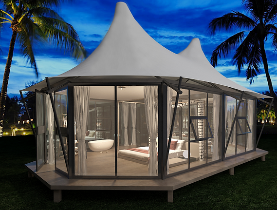 Unique Glamping tents