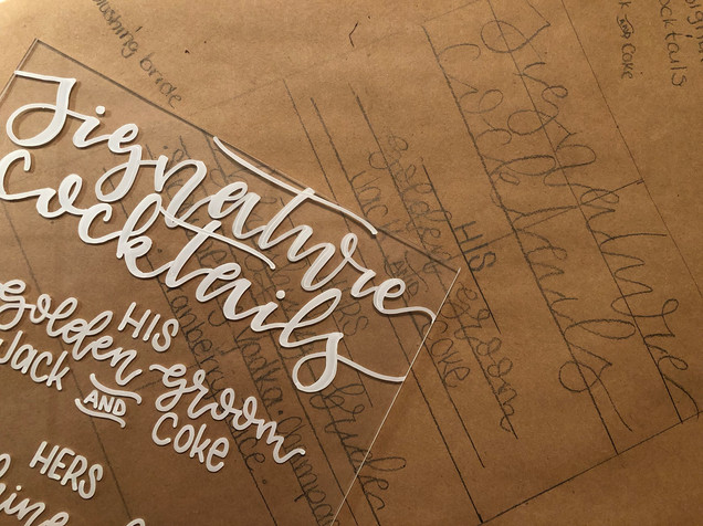 Signature Cocktail Bar Sign
