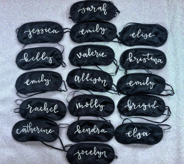 Personalized Eye Masks Sleep Masks