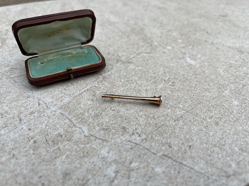 Thumbnail: Hunting Horn Stock Pin