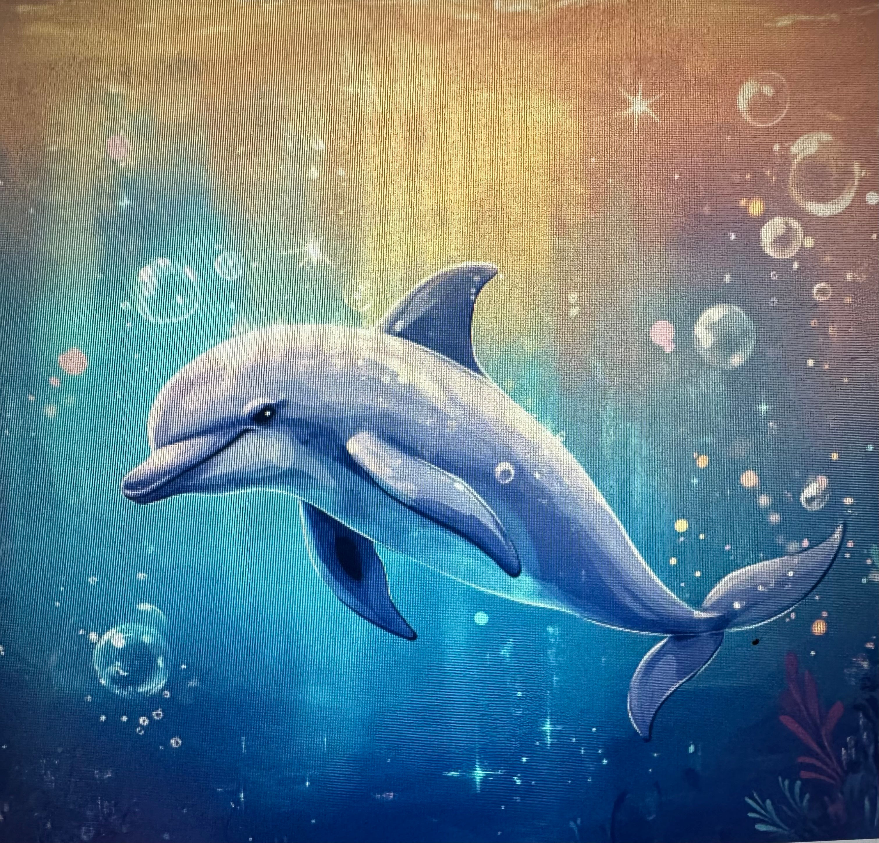 Bubbles from aquatic creatures