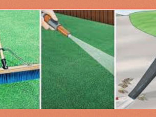 Cleaning artificial grass is essential to keep it looking beautiful throughout the year.