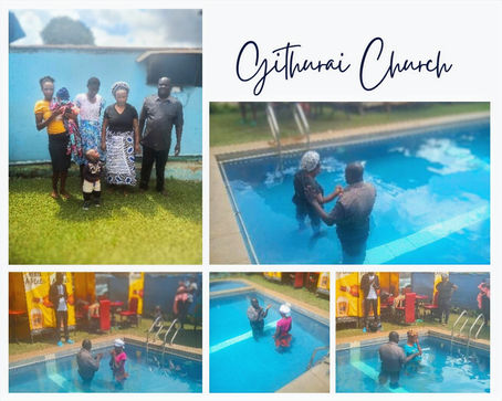Three New Sisters in Christ at Githurai
