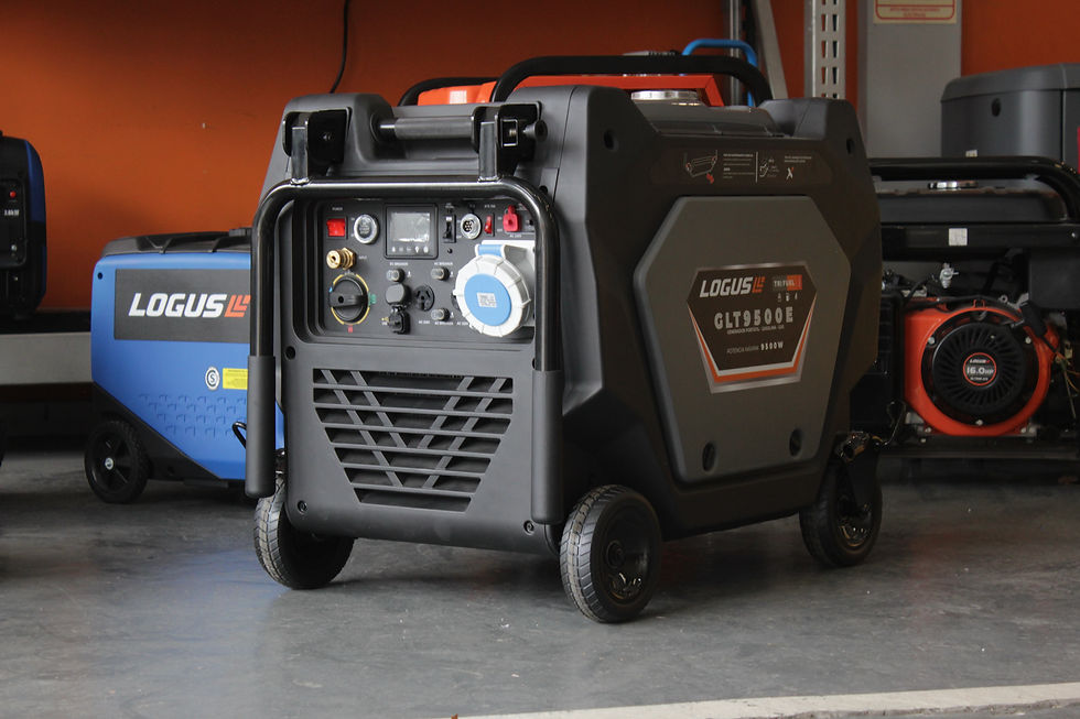 Generador portatil inverter a gas GLT9500E