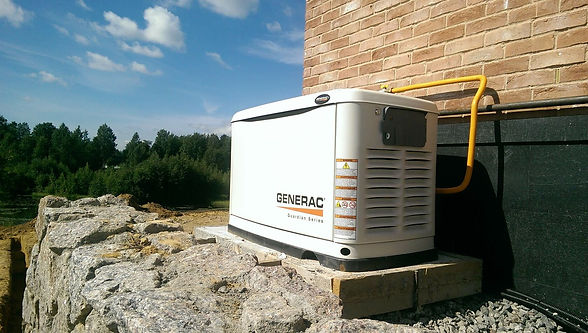 Generador GENERAC a gas instalado en Mendoza Argentina