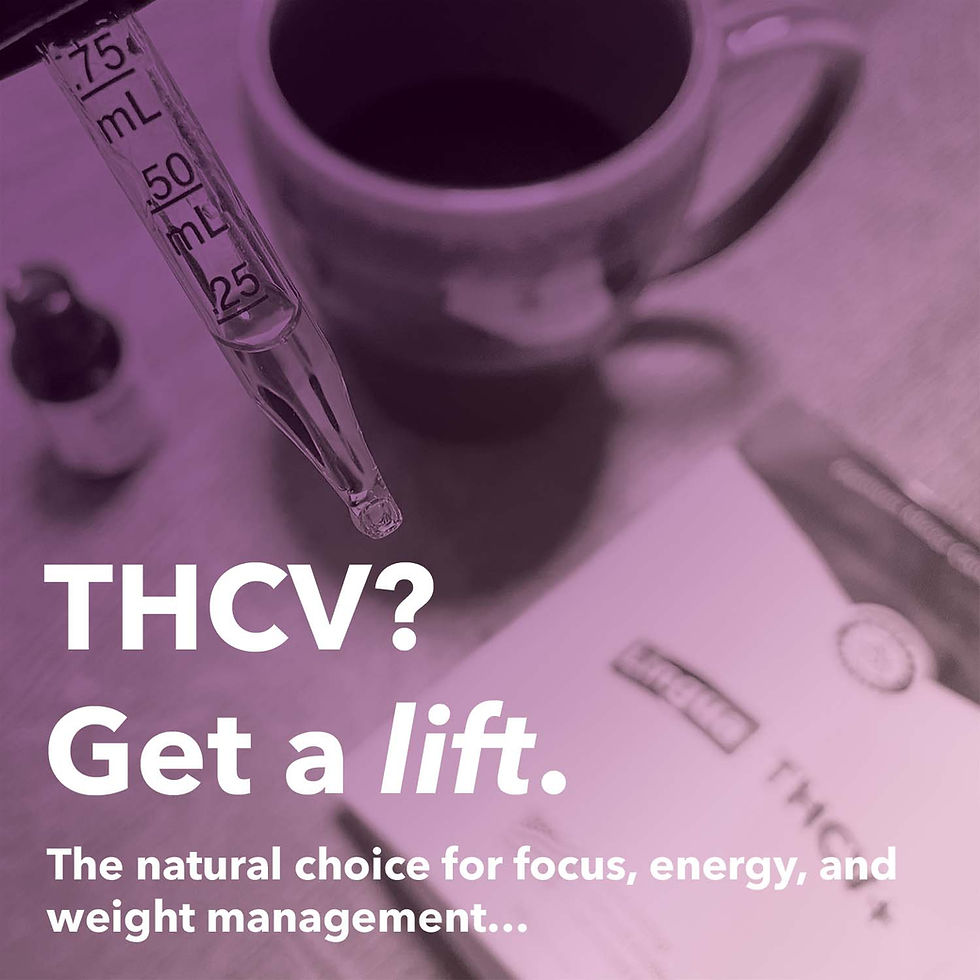 Lingua™ THCV+ Tincture with CBDV, THCV, CBG, and More.