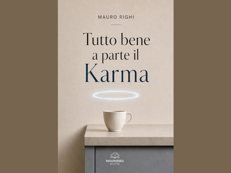 Copertina libro tutto bene a parte il karma