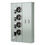 Thumbnail: Siemens WP4412RJB 400amp 4-gang meter socket with disconnects. 225Amp positions