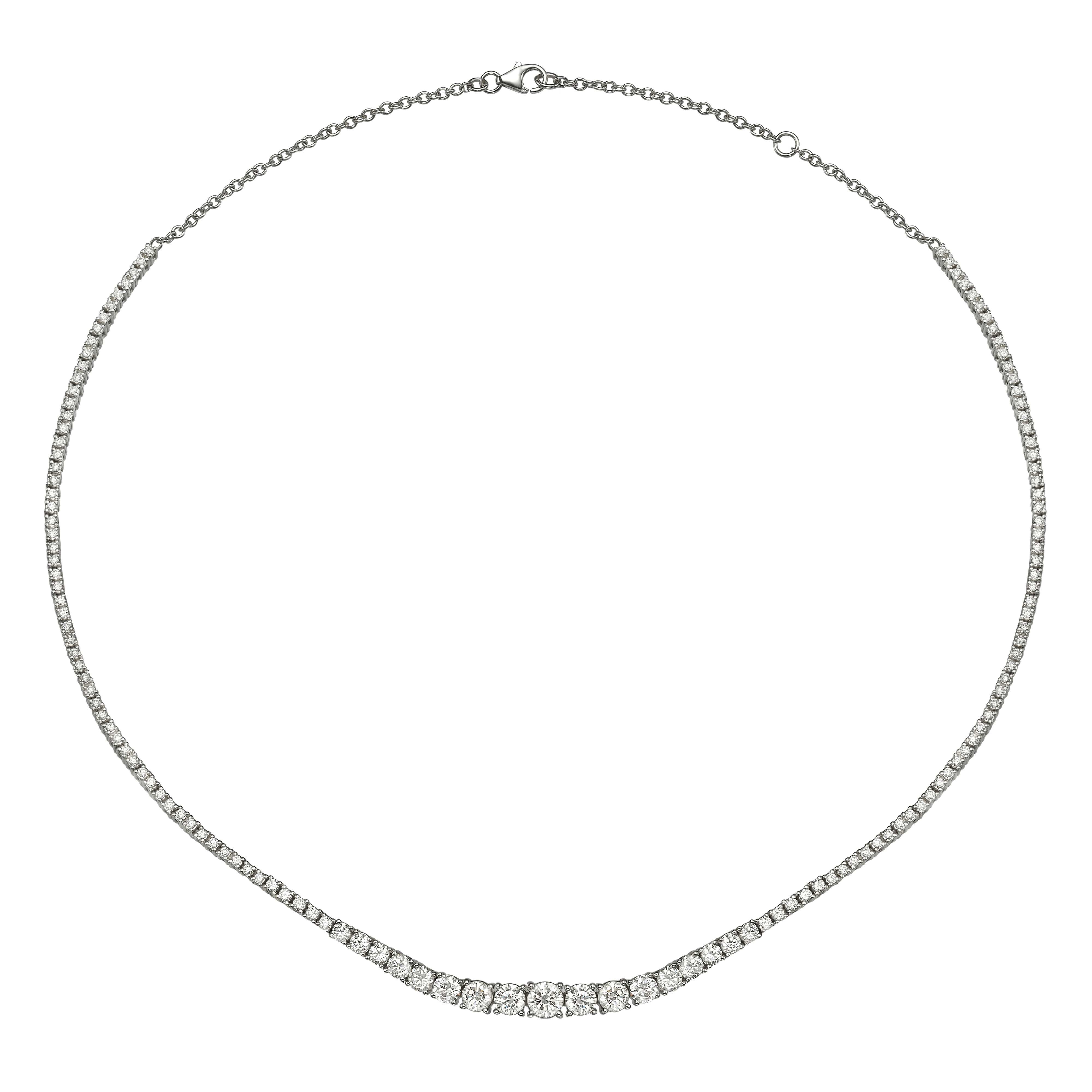 Tennis necklace