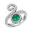 Thumbnail: Fancy ring – green emerald