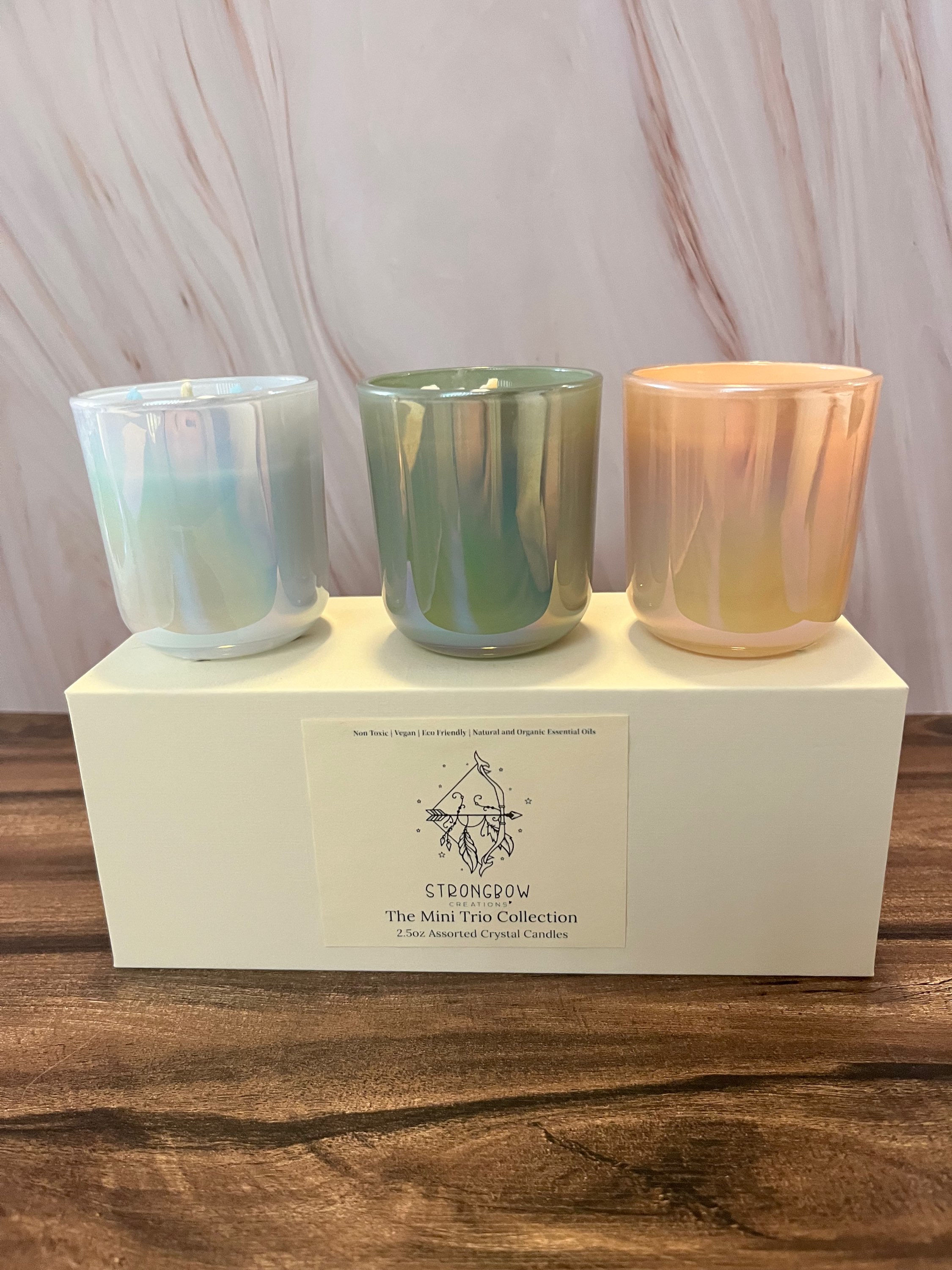 The Mini Trio Assorted Vegan Eco Friendly Collection 2.5oz