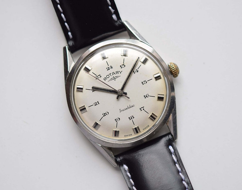 Thumbnail: 1960s Rotary Incabloc 24hr Dial