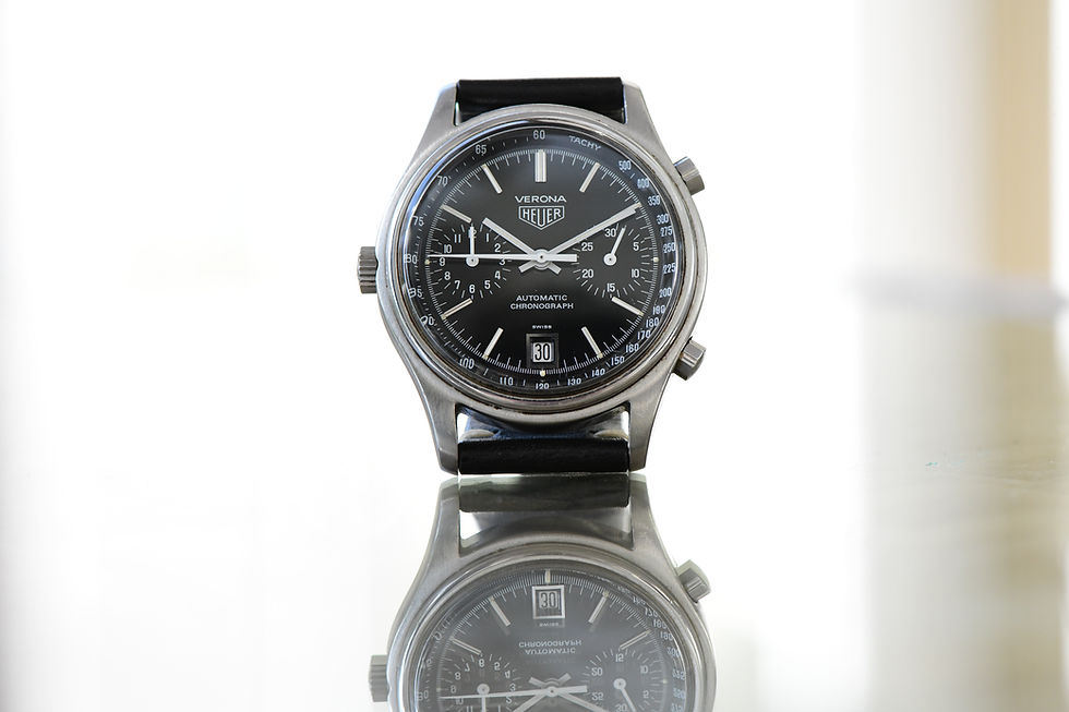 Thumbnail: 1978 Heuer Verona Chronograph Cal. 12