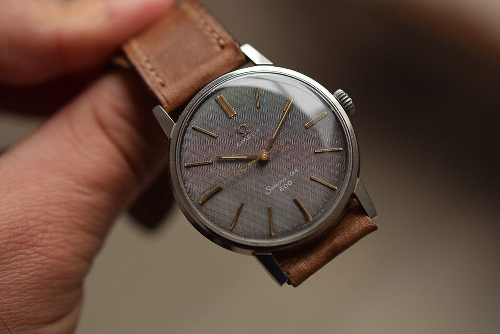 Thumbnail: 1967 Omega Seamaster 600 Grey Carbon