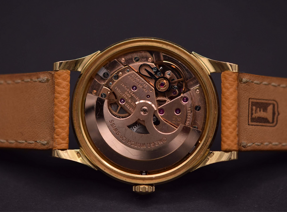 Thumbnail: 1962 18K Omega Constellation Calendar Rail track Dial 14393