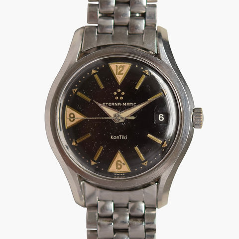 eterna KONTIKI 1958 ビンテージ自動巻き 1958 Eterna Kontiki Date 1st Series | vision