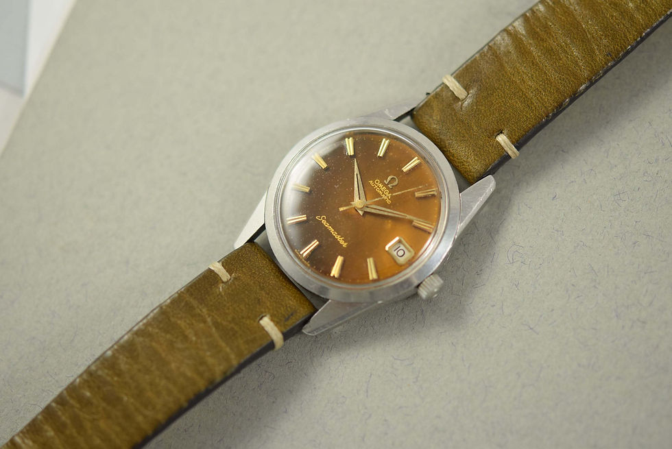 Thumbnail: 1961 Omega Tropical Gilt Seamaster