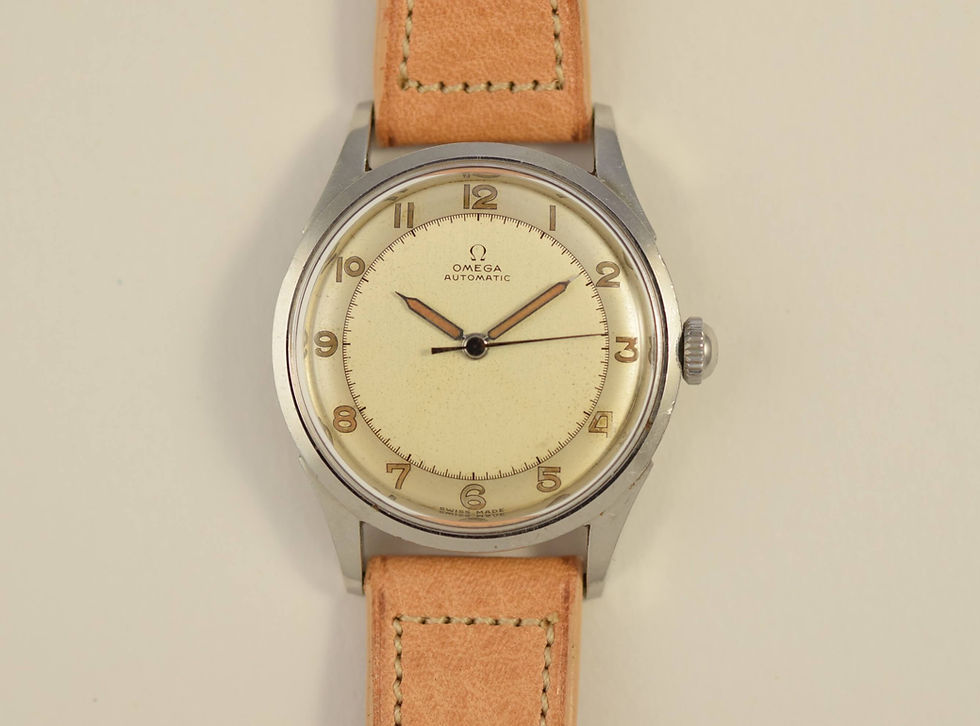Thumbnail: 1944 Omega Arabic Numerals Bumper 2635-3