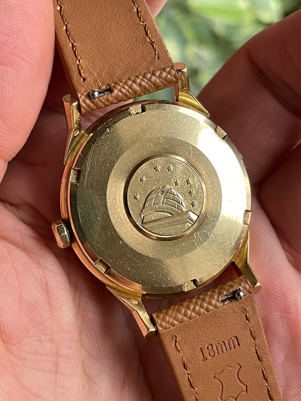 Thumbnail: 1960s 18K Omega Constellation Pie Pan Deluxe Full Set