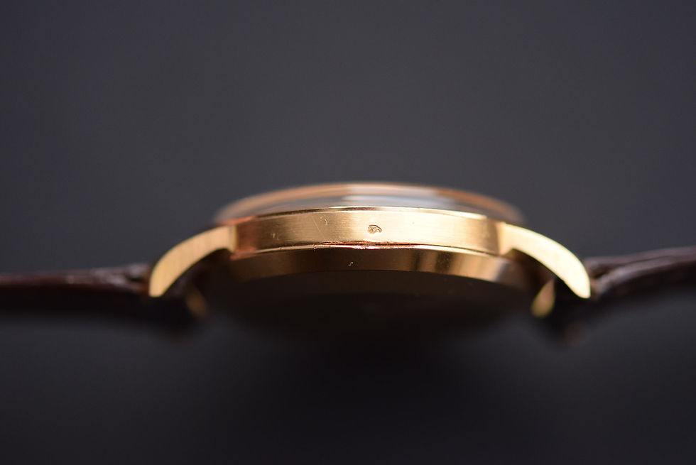 Thumbnail: 18K Solid Rose Omega Seamaster Calendar Date at Six