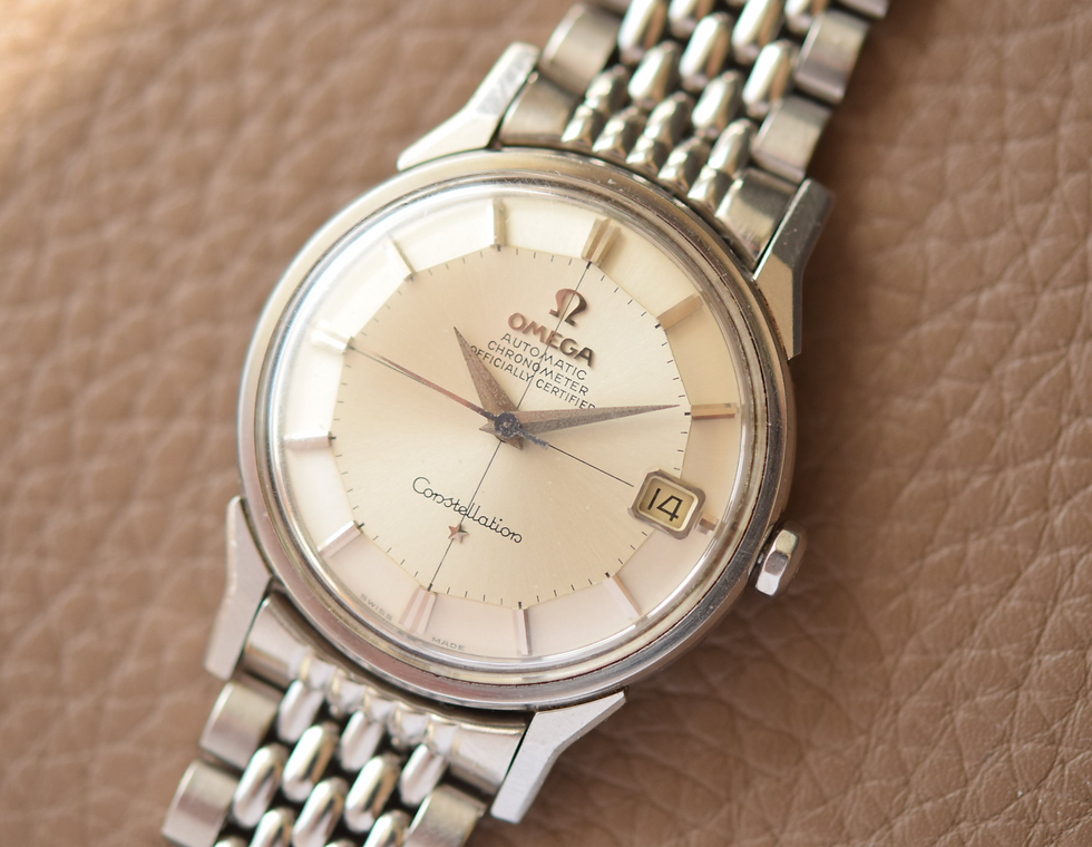 Thumbnail: 1969 Omega Constellation Pie Pan 168005 'Non Lume' Dial