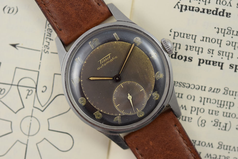 Thumbnail: 1950s Tissot Tropical Two Tone 6540-1