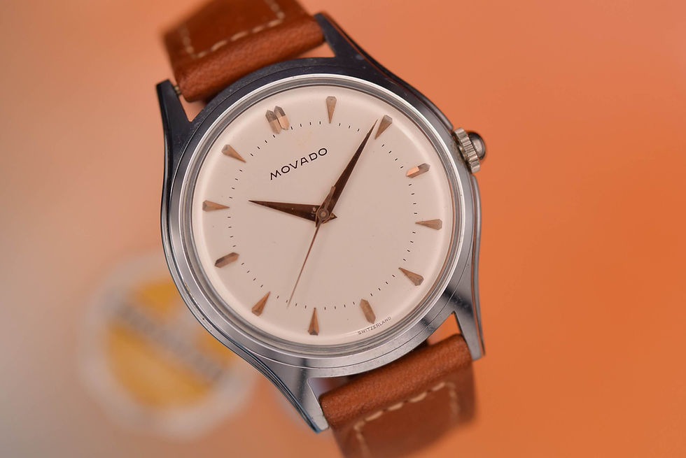 Thumbnail: 1950s Movado NOS Calatrava