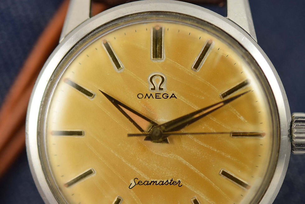 Thumbnail: 1961 Omega Seamaster  14390 Crème brûlée