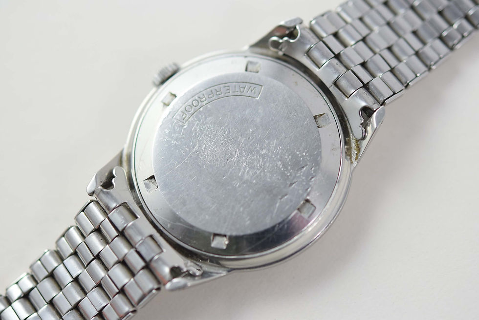 Thumbnail: 1950s Tissot Silver Index On Original GF Bracelet