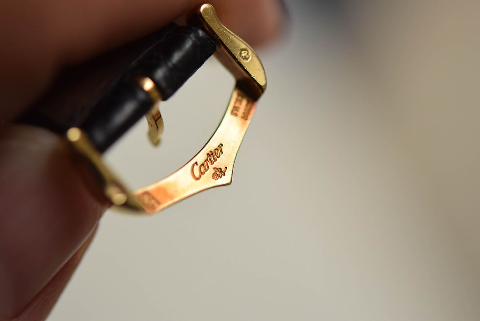 Thumbnail: 1970s 18k Cartier Tank Louis Paris