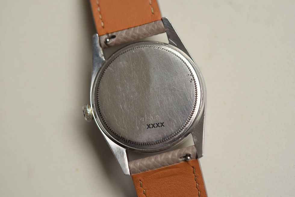 Thumbnail: 1957 Tudor Small Rose Black Honeycomb 7919