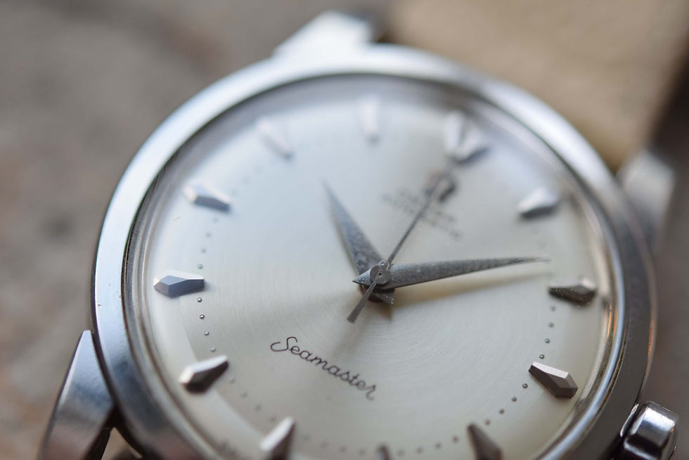 Thumbnail: 1950s Omega Seamaster Coffin Marker