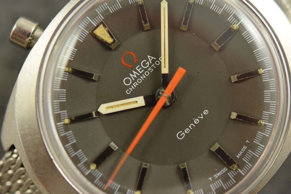 Thumbnail: 1970s Omega Genève Drivers Chronostop